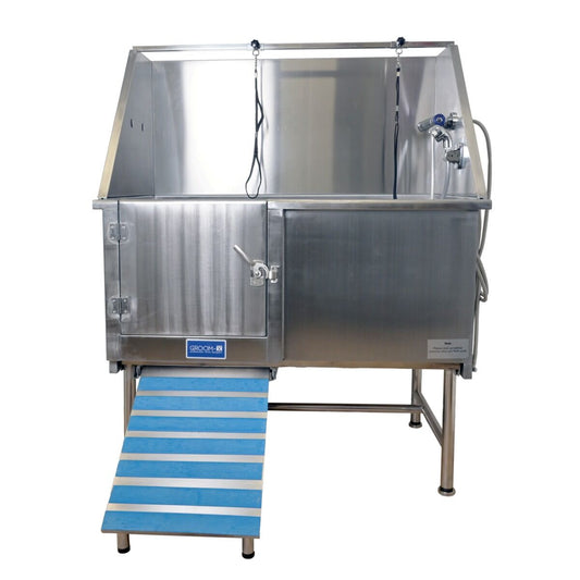 Groom-X Professional Walk-In Stainless Steel Bath - Професионална вана за Груминг - Груум БГ