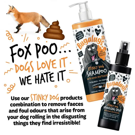 BugaLugs Stinky Dog Deodorising Spray with Odour Neutraliser Дезодориращ Спрей за Кучета 200ml