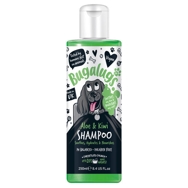 BugaLugs Aloe & Kiwi Хидратиращ Шампоан за Кучета
