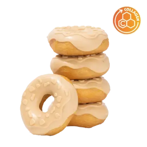 Uniq Pets Dog Snacks Collagen Donut Chicken & Coconut лакомства за кучета с пилешко, кокос и колаген