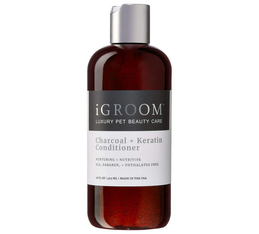 iGroom Charcoal + Keratin Балсам - Груум БГ