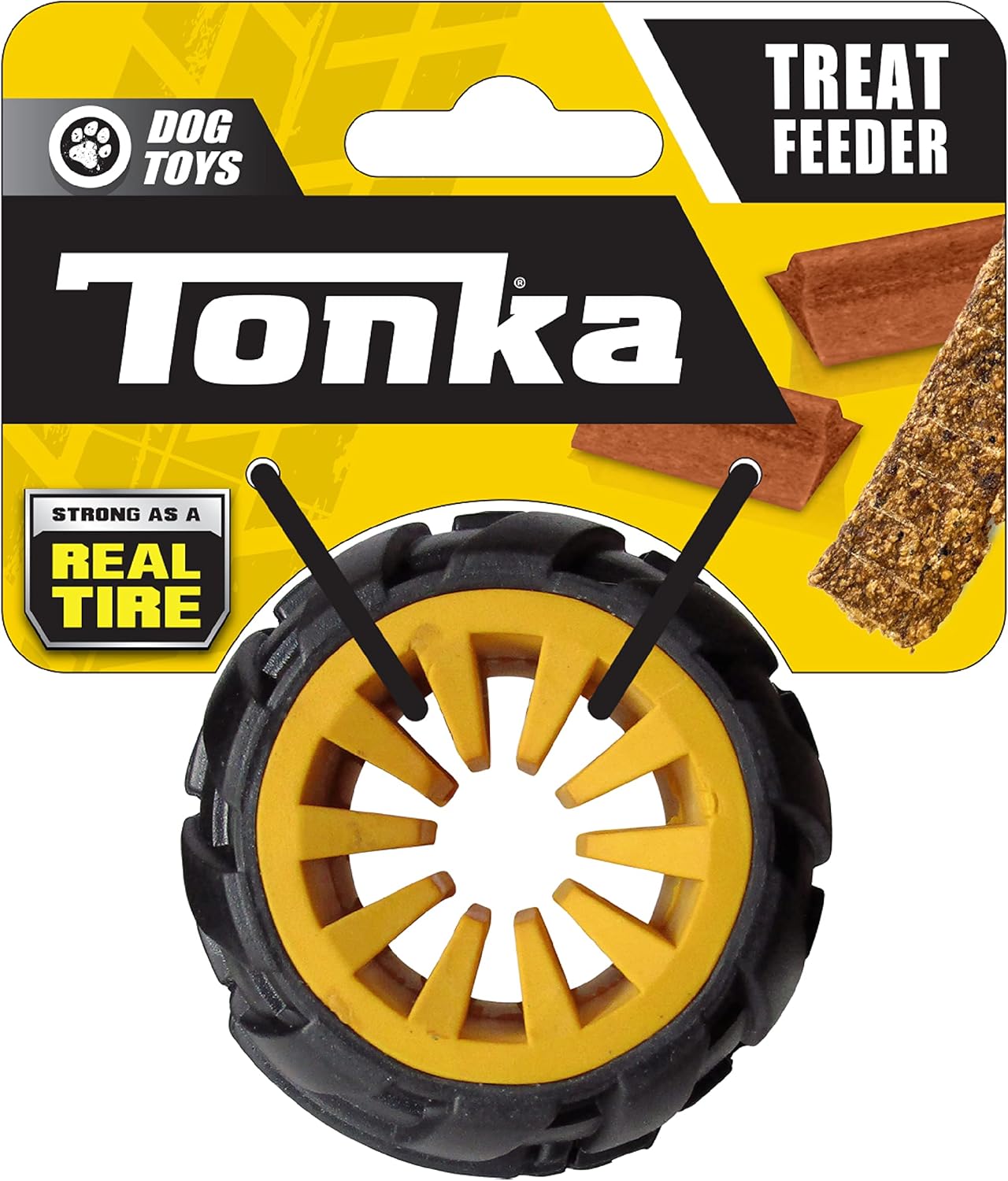 Играчка Tonka Mega Tread Treat Holder - Каучуково Колело за Награди - Груум БГ
