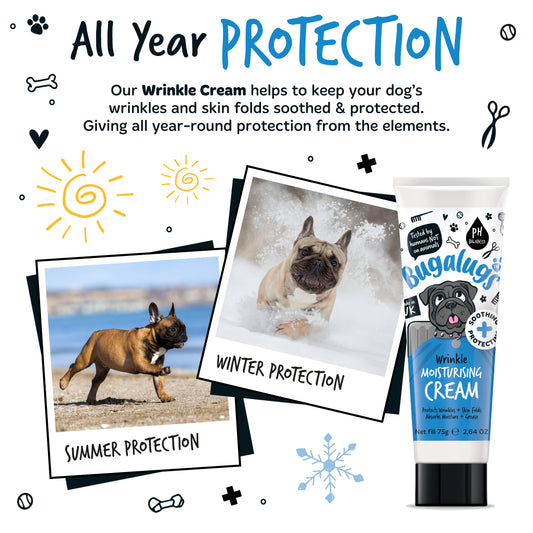 Успокояващ и защитен крем за раздразнени кожни гънки 75g