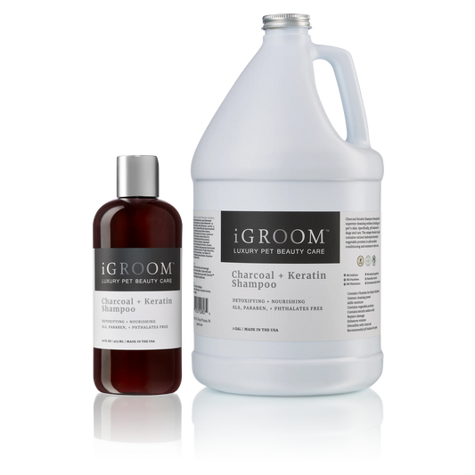 iGroom Charcoal + Keratin Шампоан - Груум БГ