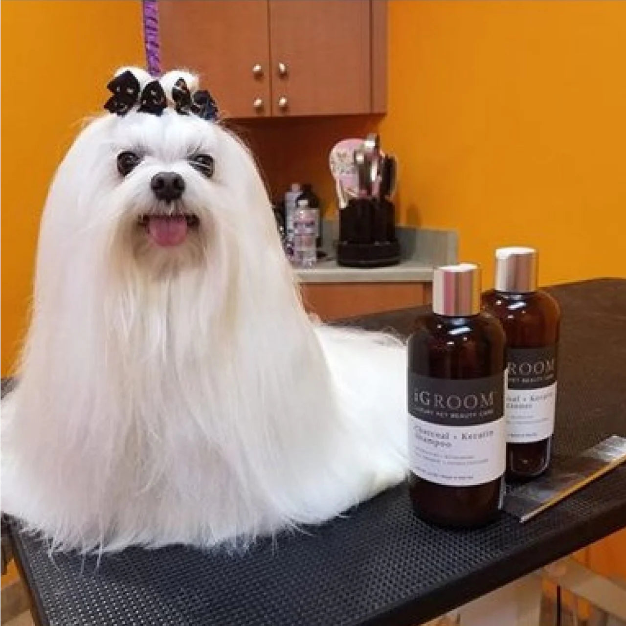 iGroom Charcoal + Keratin Балсам - Груум БГ
