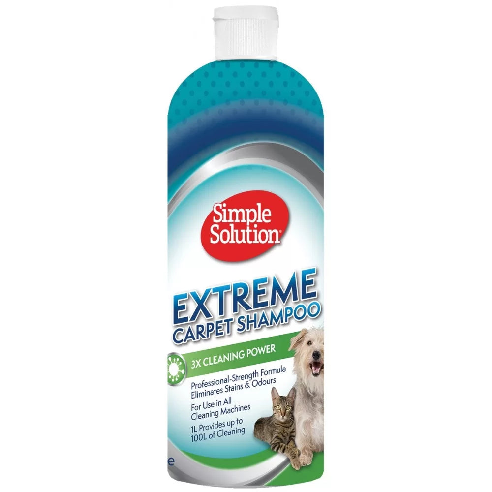 Simple Solution Extreme Carpet Shampoo - шампоан за килими, 1000 мл - Груум БГ