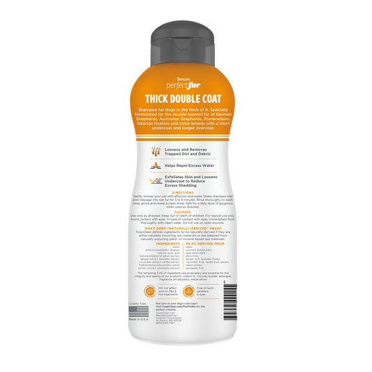 TropiClean PerfectFur Шампоан "Гъста двойна козина"