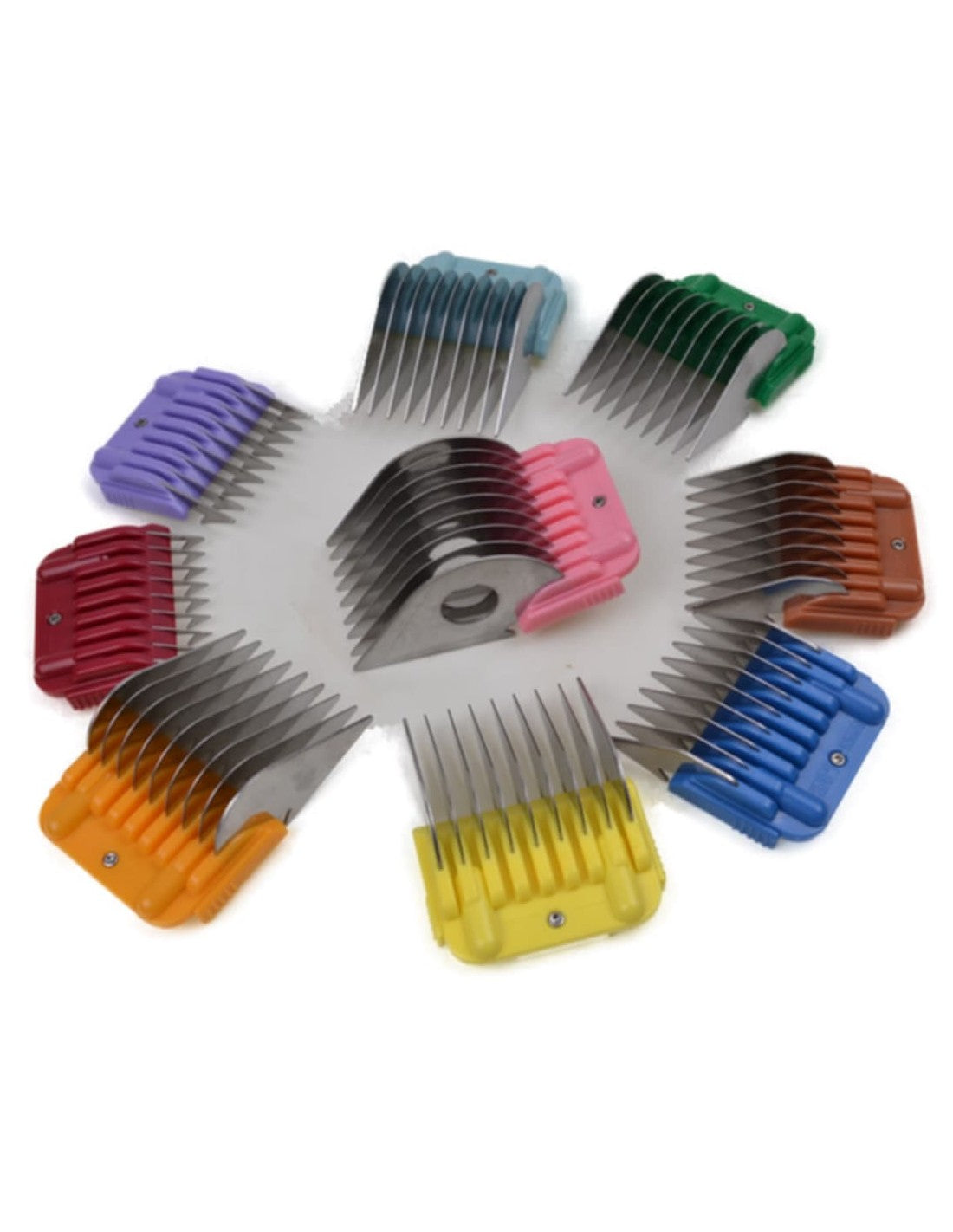 Heiniger Метални приставки за ножчета за подстригване Snap-On, 9 броя