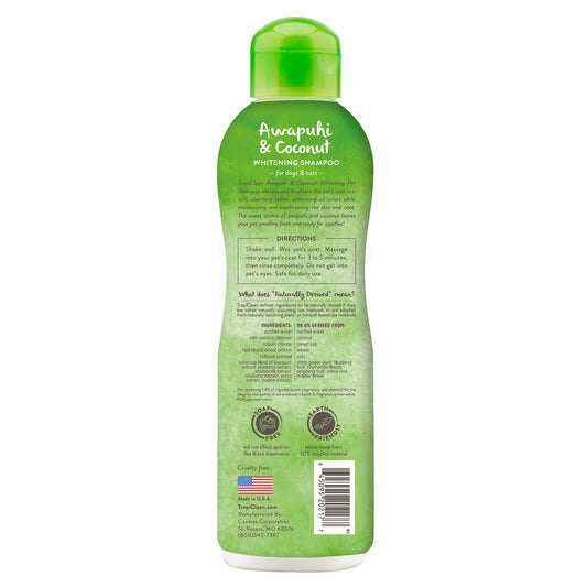 TropiClean Awapuhi & Coconut Избелващ Шампоан 355ml