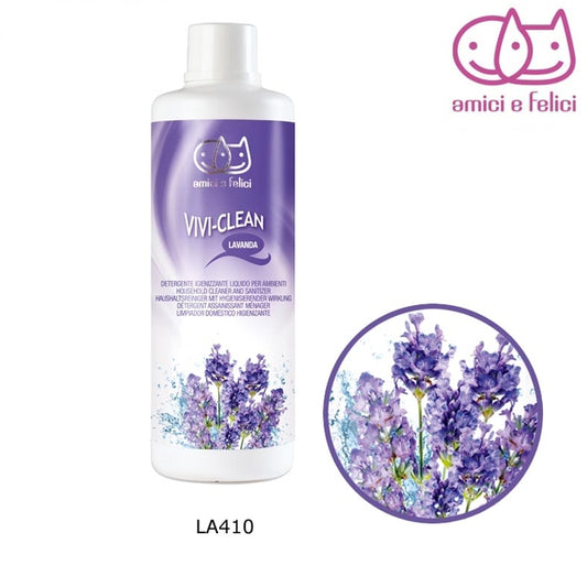 Amici e Felici Household Cleaner and Sanitizer - препарат за почистване и дезинфекциране 1Л - Груум БГ