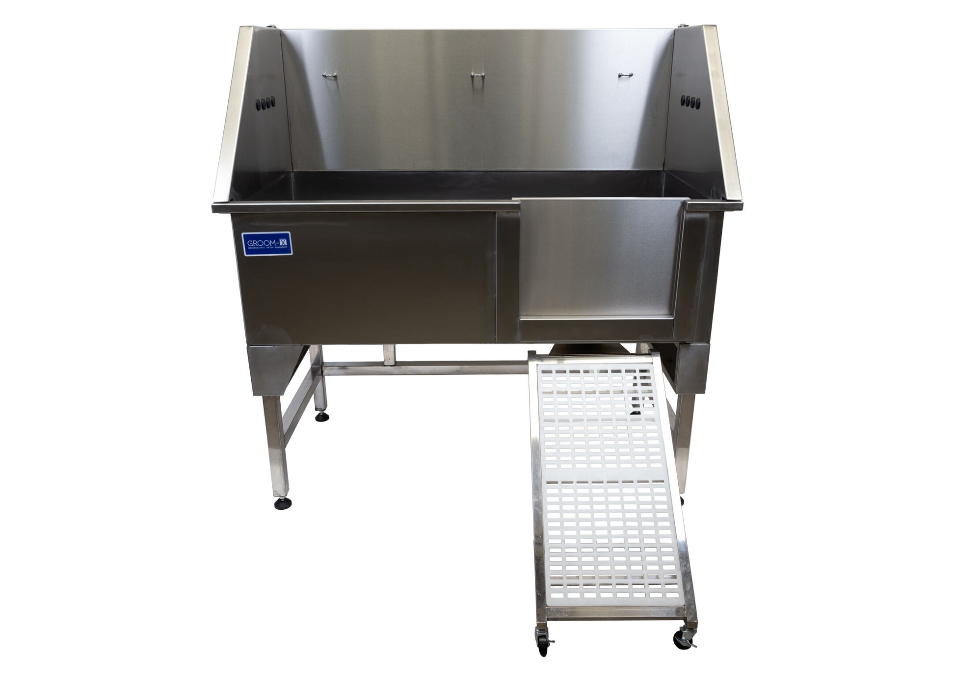 Groom-X Walk-In Tub Inox - Професионална вана за Груминг - Груум БГ