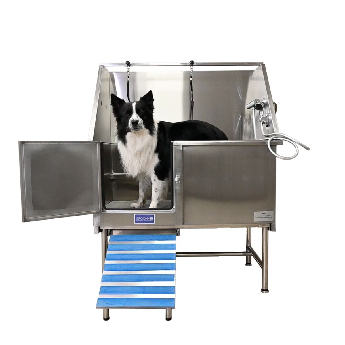 Groom-X Professional Walk-In Stainless Steel Bath - Професионална вана за Груминг - Груум БГ