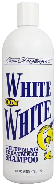 Chris Christensen White on White шампоан за бяла и светла козина, нанасяне на цвят с едно приложение 118ml