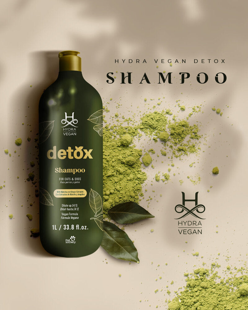 Hydra Vegan Detox Shampoo 1L Веган Детокс шампоан концентрат 4:1