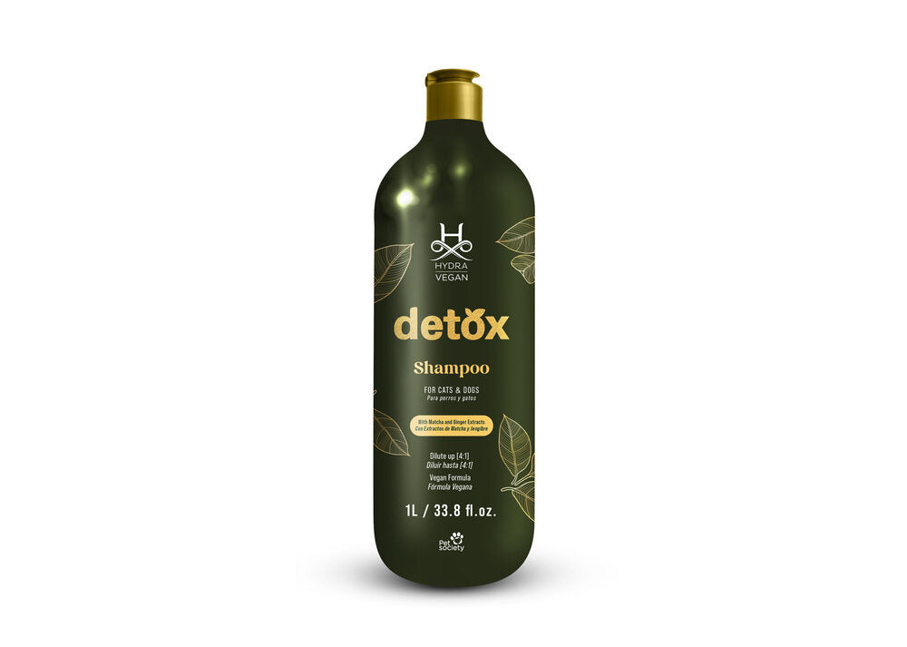 Hydra Vegan Detox Shampoo 1L Веган Детокс шампоан концентрат 4:1
