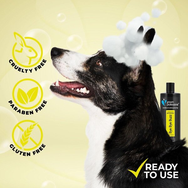 Groom Professional Bye Bye Buzz Shampoo 450ml противопаразитен шампоан