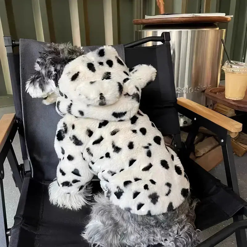 Dalmatian Dream Пухкав суичер за кучета