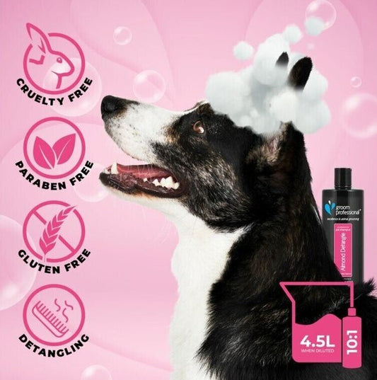 Groom Professional Almond Detangle Shampoo 4 L - шампоан концентрат 10:1