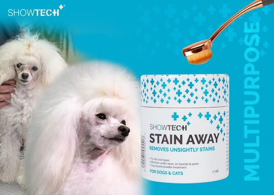 Show Tech+ Stain Away 60g премахва червеникави петна около очите