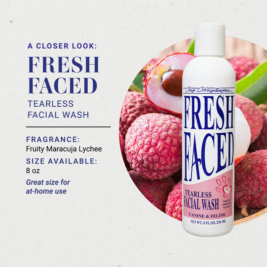 Chris Christensen Fresh Faced Tearless Facial Wash 60ml концентрат 1:5 деликатен шампоан за глава