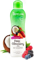 TropiClean Berry and Coconut Deep Cleansing Shampoo - шампоан за кучета и котки 355ml
