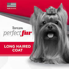 TropiClean PerfectFur Long Haired Coat Conditioning & Detangling Dog Shampoo Шампоан за кучета с дългa козина, разплитащ 473ml