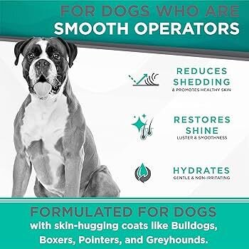 TropiClean PerfectFur Smooth Coat Shed Reducing Dog Shampoo шампоан за кучета с къса козина 473ml
