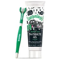 Bugalugs Dental Care Kit Toothpaste Gel with Triple Headed Toothbrush for Dogs & Cats Сет за зъби за кучета и котки