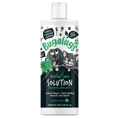 BugaLugs Dental Care Solution Water Additive for Dogs & Cats Добавка за Вода за Дентална Грижа