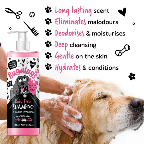 BugaLugs Baby Fresh Dog Shampoo – Шампоан „Baby Fresh“ за кучета