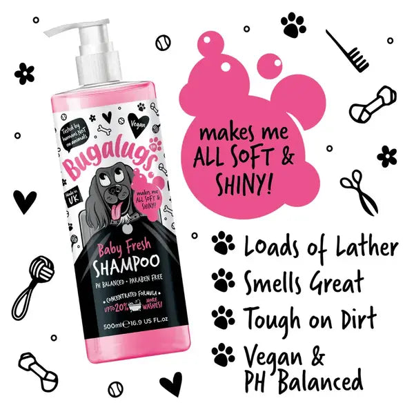 BugaLugs Baby Fresh Dog Shampoo – Шампоан „Baby Fresh“ за кучета