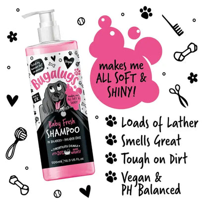 BugaLugs Baby Fresh Dog Shampoo – Шампоан „Baby Fresh“ за кучета