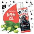BugaLugs Flea & Tick Dog Shampoo – Шампоан против бълхи и кърлежи за кучета с нийм