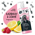 BugaLugs 3-in-1 Raspberry & Lemon Dog Shampoo, Conditioner & Detangler – Шампоан, Балсам и Спрей за Разресване