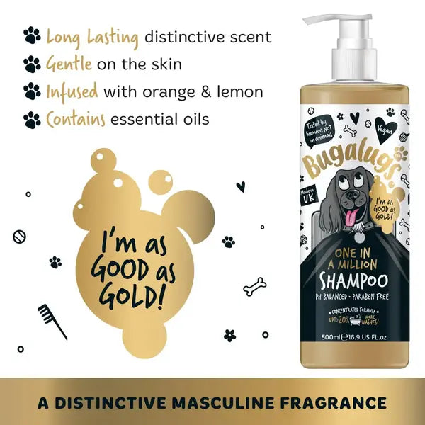 BugaLugs One In A Million Dog Shampoo - Парфюмен Шампоан за кучета