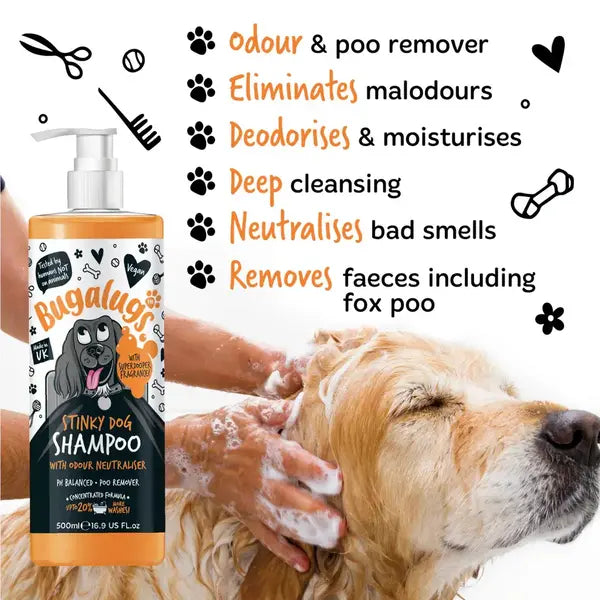 BugaLugs Stinky Dog Deodorising Dog Shampoo – Дезодориращ шампоан за кучета