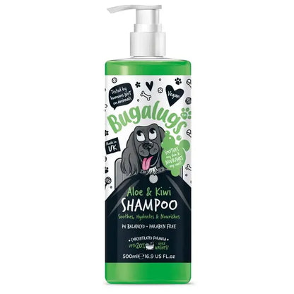 BugaLugs Aloe & Kiwi Хидратиращ Шампоан за Кучета