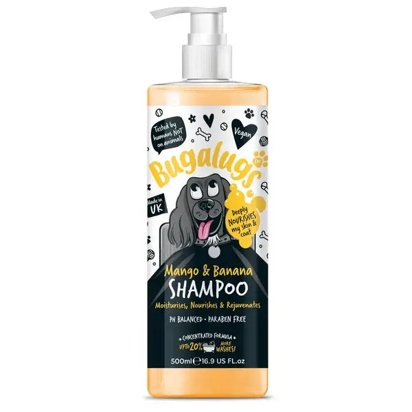 BugaLugs Mango & Banana Подхранващ Шампоан за Кучета