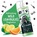 BugaLugs All-in-1 Шампоан за кучета всичко в 1 с Дива Лимонена Трева 500ml