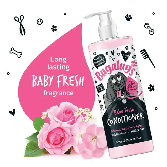 BugaLugs Baby Fresh Балсам за Куче с Аромат на Бебешка Пудра 500ml