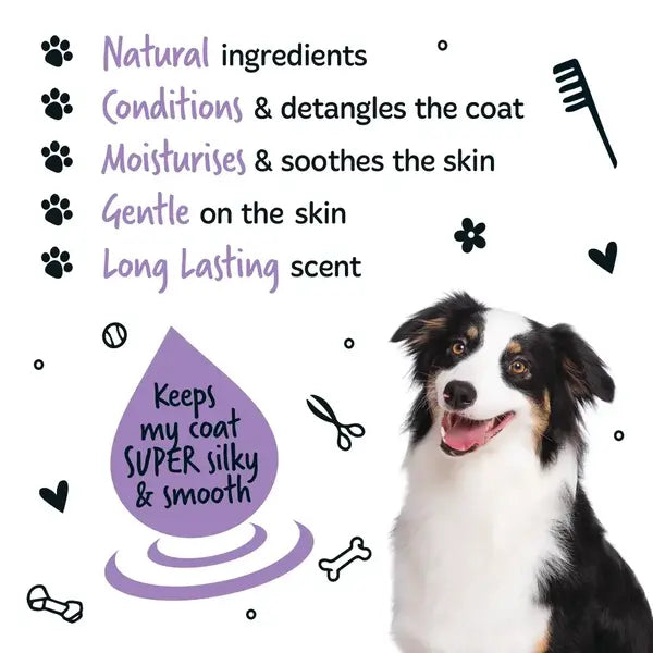 BugaLugs Lavender & Chamomile Dog Conditioner Успокояващ Балсам за кучета с Лавандула и Лайка 500ml