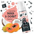 BugaLugs No Rinse Papaya & Coconut Dog Shampoo & Conditioner Сух Шампоан и Балсам 2в1 200ml