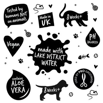 BugaLugs No Rinse Medi Fresh Shampoo for Dogs & Cats сух шампоан пяна без изплакване 200ml