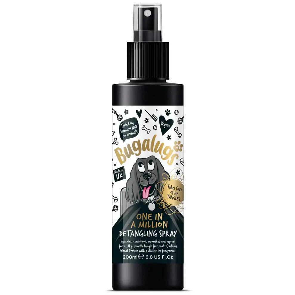 Bugalugs One in a Million Luxury Detangling Spray for Dogs, 200ml