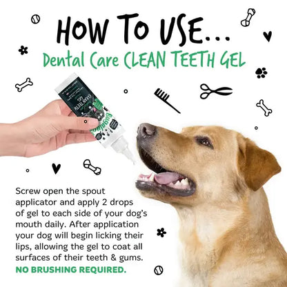 BugaLugs Dental Care Clean Teeth Gel with Fresh Mint for Dogs & Cats Дентален гел за кучета и котки 200ml