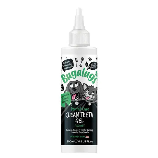 BugaLugs Dental Care Clean Teeth Gel with Fresh Mint for Dogs & Cats Дентален гел за кучета и котки