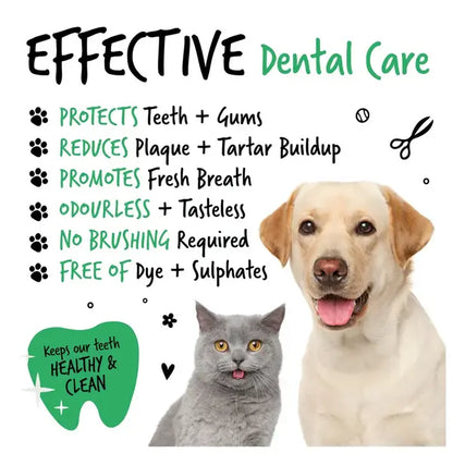 BugaLugs Dental Care Solution Water Additive for Dogs & Cats Добавка за Вода за Дентална Грижа 490ml