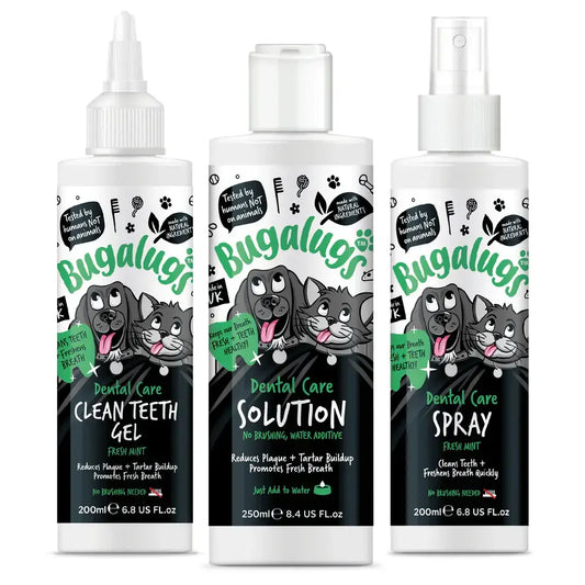 BugaLugs Dental No Brushing Kit for Dogs & Cats Дентален Комплект без Четкане за кучета и котки