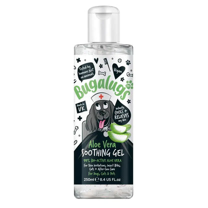 BugaLugs Aloe Vera Soothing Gel for Pets Успокояващ Гел с Алое Вера за кучета и котки 250ml