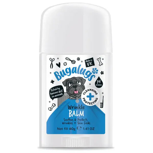 BugaLugs Wrinkle Balm Stick for Dogs Натурален Балсам за Кожни Гънки 40gr